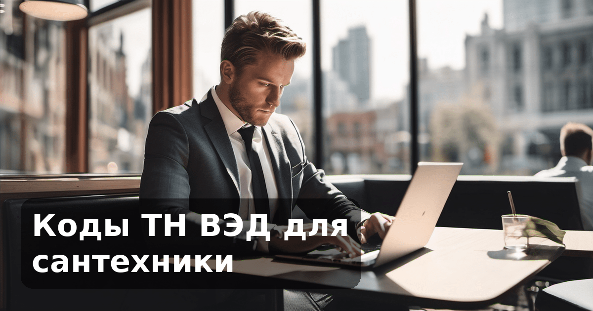 Коды ТН ВЭД для сантехники