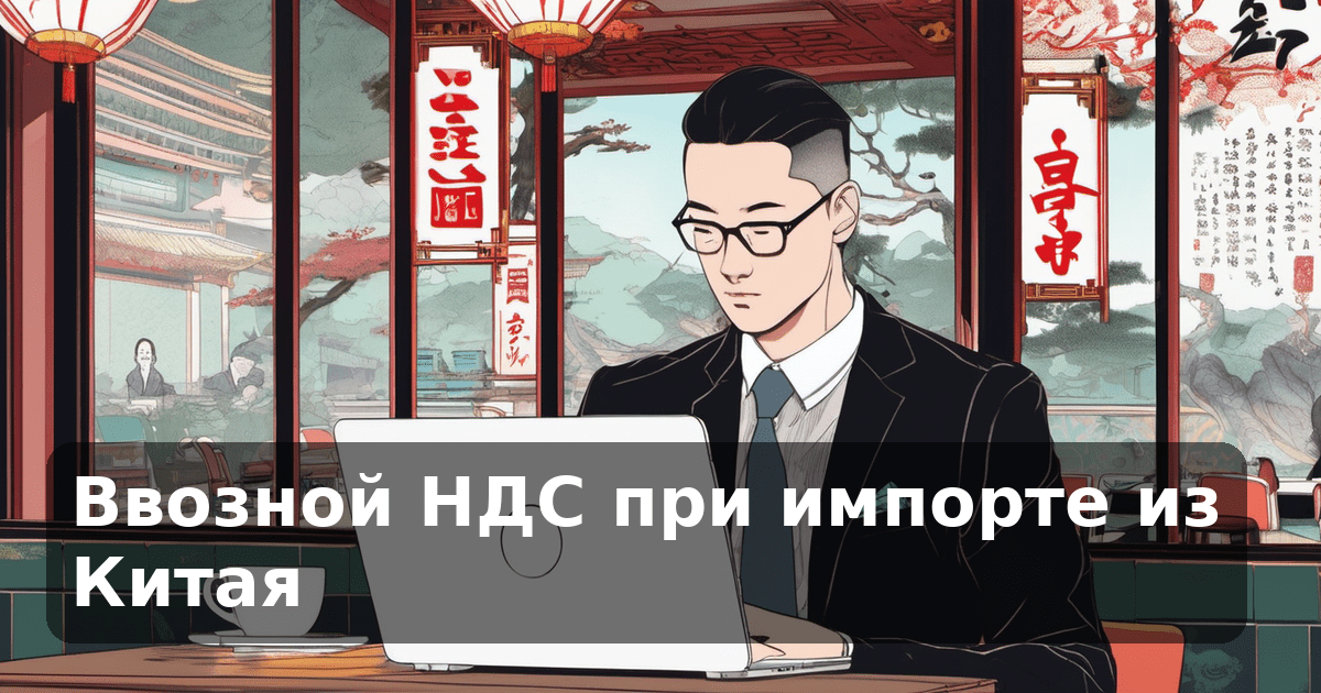 Ввозной НДС при импорте из Китая
